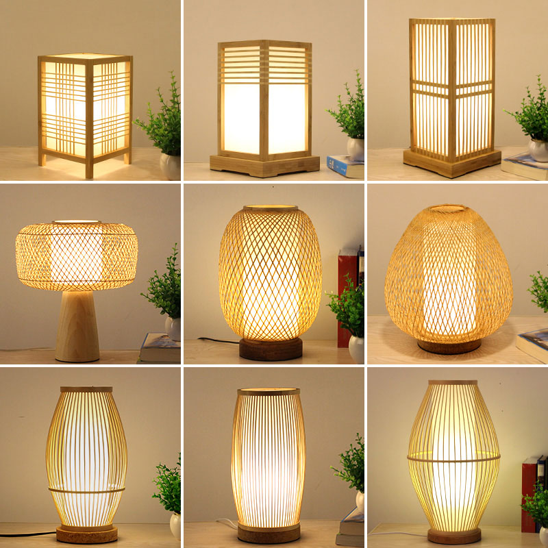 vintage bamboo lighting