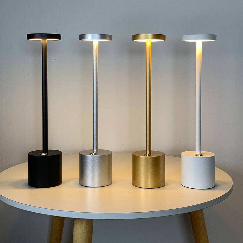 LED recharge table light