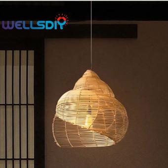 rattan handmade weave Lighting