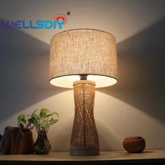 vintage bamboo table lighting