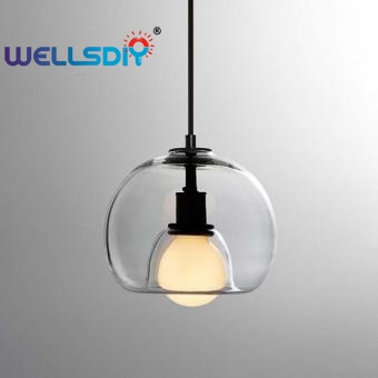 restaurant glass pendant lamp