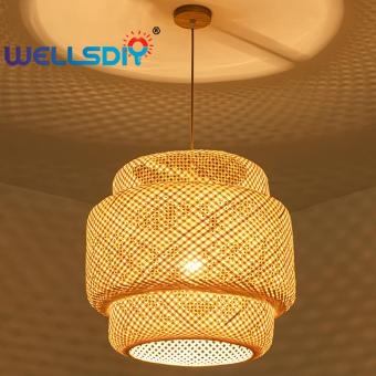 bamboo retro hanging lamps