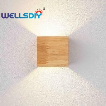 Modern indoor Wood Wall lamp