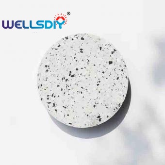 Modern Round terrazzo Wall Lighting