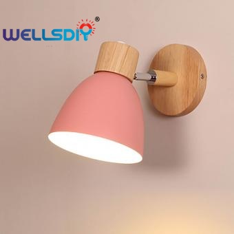 Colorful Wood Wall lighting