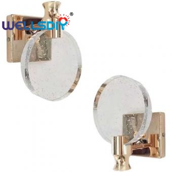 Circular Decorative Crystal Wall lamp