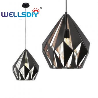 Black Farmhouse metal pendant lamp