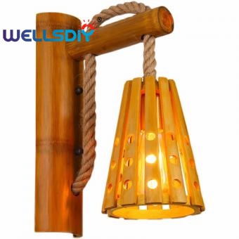 Retro Traditional Wood Wall lighting