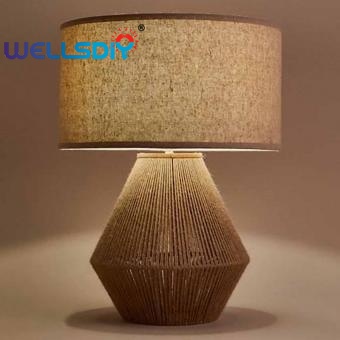 Industrial Rope Handmade Table Lamp