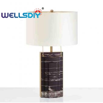 Fabric Modern Marble Table lamp