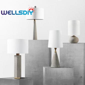 indoor Concete Fabric Table Lamp