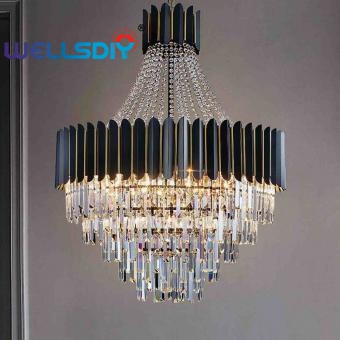 dining room crystal chandlier