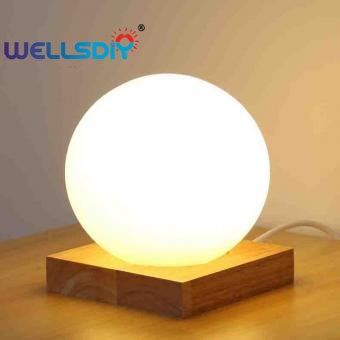 Multi shape Wood Table Lamp