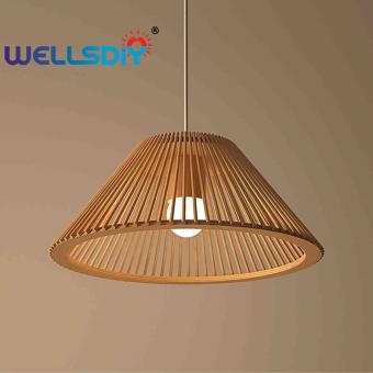 Vitange simple wood pendant lamps