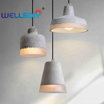 kitchen retro Concrete pendant Lamp