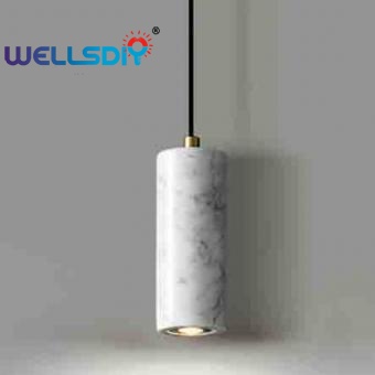 European DIY Marble Pendant Lamp
