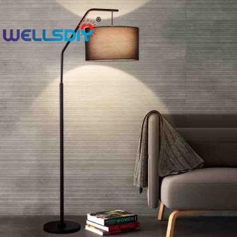 Fabric Metal Floor Lamp