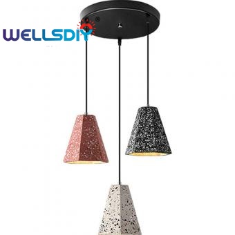 Colorful Terrazzo Suspension Lamp