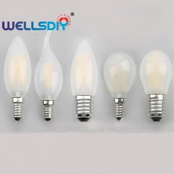 LED filament bulbs