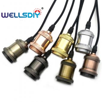 Aluminum metal light holder