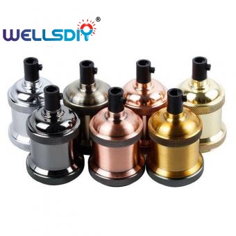 Aluminum metal lamp holder