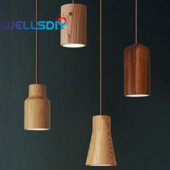 DIY Wood Pendant Lamp