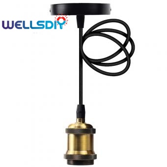Aluminum metal lamp holder