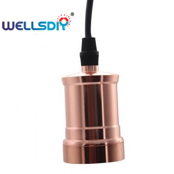 Aluminum metal lamp holder