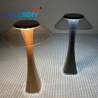 Rechargeable mini LED Metal Table